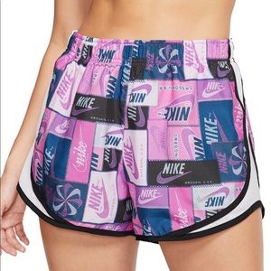 Nike Dri-Fit Tempo Printed Running Shorts NEW